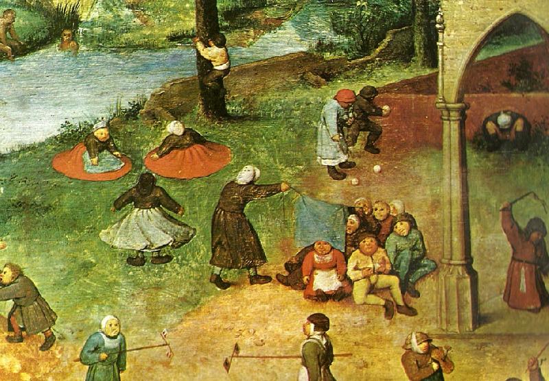 Pieter Bruegel detalj fran barnens lekar oil painting picture